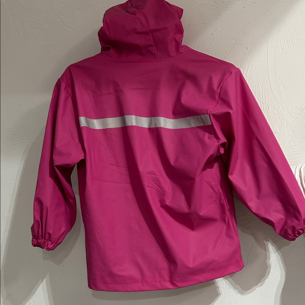 The Black Dog Pink Kids Raincoat